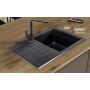 Zlewozmywak granitowy 68x49.5 cm TITB1KKOX Sink Quality Titanite zdj.12