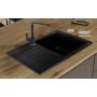 Zlewozmywak granitowy 68x49.5 cm TITB1KKOX Sink Quality Titanite zdj.11