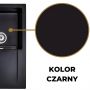 Zlewozmywak granitowy 76.5x44.8 cm MAGC1KDOX Sink Quality Magnesia zdj.6