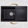 Zlewozmywak granitowy 76.5x44.8 cm MAGC1KDOX Sink Quality Magnesia zdj.9