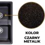 Zlewozmywak granitowy 79.5x46 cm SAPB2KBOX Sink Quality Sapphire zdj.10