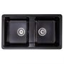 Zlewozmywak granitowy 79.5x46 cm SAPC2KBOX Sink Quality Sapphire zdj.1