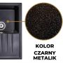 Zlewozmywak granitowy 68x49.5 cm TITB1KKOX Sink Quality Titanite zdj.6