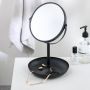 Lusterko kosmetyczne 18x31.5 cm okrągłe czarny 800811 Sealskin Brix zdj.6