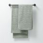Ręcznik 50x30 cm bawełniany zielony 800828 Sealskin Luna zdj.3