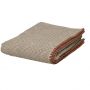 Ręcznik 140x70 cm bawełniany beżowy 800834 Sealskin Luna zdj.1