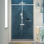 Drzwi prysznicowe 120 cm rozsuwane CD121206025100 Sealskin Contour zdj.6