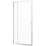 Drzwi prysznicowe 100 cm uchylne do wnęki CD201006325100 Sealskin Contour zdj.1