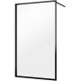 Ścianka prysznicowa walk-in 100 cm czarny mat/szkło przezroczyste CDA30986195100 Sealskin Contour zdj.1