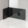 Ścianka prysznicowa walk-in 90 cm czarny mat/szkło przezroczyste PU010906195100 Sealskin Pure zdj.3