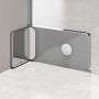 Ścianka prysznicowa walk-in 90 cm chrom połysk/szkło przezroczyste PU010906265100 Sealskin Pure zdj.2
