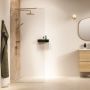 Ścianka prysznicowa walk-in 100 cm złoty szczotkowany/szkło przezroczyste PU011006495100 Sealskin Pure zdj.1