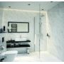 Ścianka prysznicowa 110 cm chrom połysk/szkło przezroczyste 600121255142401 Sanplast Altus zdj.4