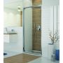 Drzwi prysznicowe 70 cm składane srebrny połysk/szkło przezroczyste 600271120038401 Sanplast TX zdj.3