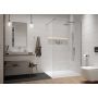 Ścianka prysznicowa walk-in 70 cm srebrny połysk/szkło przezroczyste 600540141038401 Sanplast Exa Line zdj.1