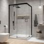 Kabina prysznicowa kwadratowa 80x80 cm 600271350059401 Sanplast Free Zone zdj.4