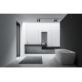 Wanna przyścienna 170x75 cm owalna biała 610370118001000 Sanplast Luxo zdj.6