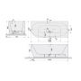 Wanna z obudową 180x80 cm prawa biała 610370128001000 Sanplast Luxo zdj.2