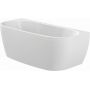 Wanna przyścienna 170x75 cm owalna biała 632370118001010 Sanplast Luxo zdj.1
