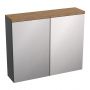 Szafka z lustrem 79.5x20.1 cm 1240103 Strama Ovo zdj.1
