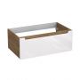 Szafka 79.5x45.6x30 cm podumywalkowa wisząca biała 2210400 Strama Lupo zdj.1