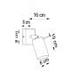 Kinkiet SL0087 Sollux Lighting Ring zdj.2