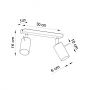 Lampa podsufitowa SL0088 Sollux Lighting Ring zdj.2