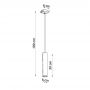 Lampa wisząca SL0323 Sollux Lighting Lagos zdj.2