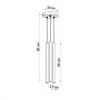 Lampa wisząca 3x40 W biały SL0467 Sollux Lighting Pastelo zdj.2