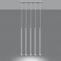 Lampa wisząca 5x40 W biały SL0468 Sollux Lighting Pastelo zdj.4