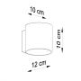 Kinkiet SL0490 Sollux Lighting Orbis zdj.2