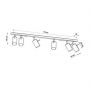 Lampa podsufitowa SL0732 Sollux Lighting Ring zdj.2