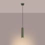 Lampa wisząca 1x10 W zielona SL1611 Sollux Lighting Karbon zdj.4