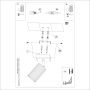 Kinkiet 1x10 W zielony SL1616 Sollux Lighting Karbon zdj.2