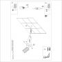 Kinkiet 1x10 W zielony SL1617 Sollux Lighting Karbon zdj.3