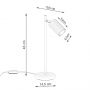 Lampa biurkowa 1x10 W zielona SL1624 Sollux Lighting Karbon zdj.3