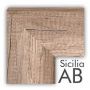 Lustro 46x146 cm LU12261 Styler Sicilia zdj.3