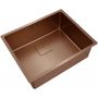 Zlewozmywak stalowy 54x44 cm miedź 115000025 Teka Flexlinea zdj.1
