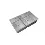Zlewozmywak stalowy 74x44 cm 115030009 Teka Flexlinea zdj.9