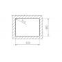 Zlewozmywak stalowy z syfonem 65x50 cm 115070001 Teka Universe zdj.3