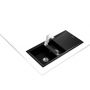 Zlewozmywak Tegranit 100x51 cm szary/grafitowy/onyx 115360010 Teka Stone zdj.4