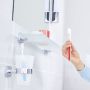 Kubek do mycia zębów biały 404430000000 Tesa Elegaant zdj.4