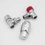 Zestaw zaworowy chrom 5902610920646 Thermoval Livello zdj.2