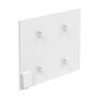 Grzejnik na podczerwień 60x60 cm biały 5904302016910 Thermoval Crystal zdj.4