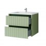 Umywalka z szafką 60 cm zieloną 002SU6003UP4530600 Uptrend Melito zdj.4