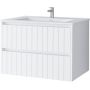 Umywalka z szafką 70 cm białą 002SU7001UP4530700 Uptrend Melito zdj.8