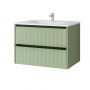 Umywalka z szafką 70 cm zieloną 002SU7003UP4530700 Uptrend Melito zdj.1