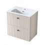Szafka 59.6x38.2x60 cm podumywalkowa wisząca piaskowa 005SU6002 Uptrend Panarea zdj.1
