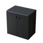Szafka 59.6x38.2x60 cm podumywalkowa wisząca szara 005SU6004 Uptrend Panarea zdj.4