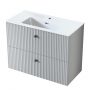 Szafka 79.6x38.2x60 cm podumywalkowa wisząca szara 005SU8001 Uptrend Panarea zdj.1
